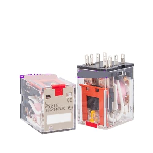 1 Stück Relais MY2N-MY4N-MY2IN-MY4IN-D2-GS-J DC24V 220V(MY2IN -AC220V -1) von EIVVCIAO