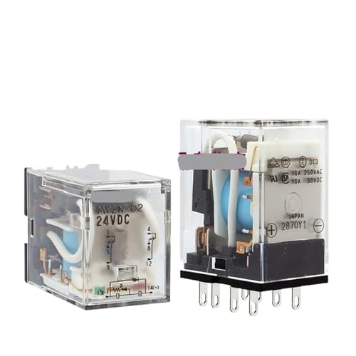 1 Stück Relais MY2N-MY4N-MY2IN-MY4IN-D2-GS-J DC24V 220V(MY2N -D2 DC24V -2) von EIVVCIAO