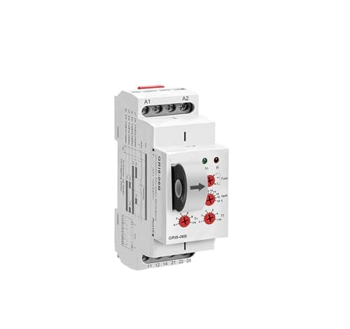 AC- und DC-Über- und Unterstromüberwachungsrelais 2A-20A, einstellbarer GRI8-05AB-Überlastschutz(GRI8 06B AC/DC detection) von EIVVCIAO