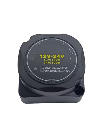 Auto-Doppelbatterie-Trennschalter, 140 A, Schutzrelais, 12 V, 24 V, Auto und Schiff(12V single isolator) von EIVVCIAO