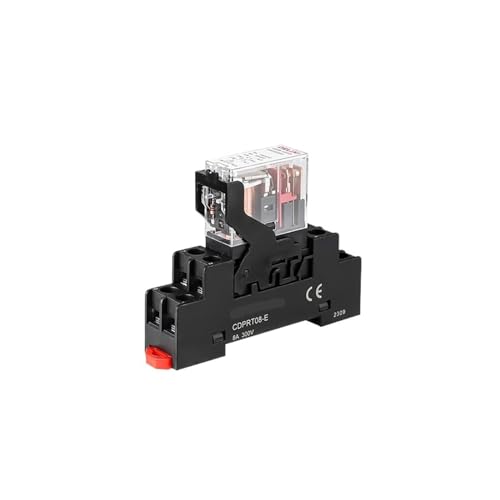 CDZ9-62PL 14F Zwischenrelais 220 V AC 8 Pins DC 12 kleine 14 elektromagnetische DC24 Schalter 380 mit Sockel(CDZ9-14F thin 8 pin,DC24V) von EIVVCIAO