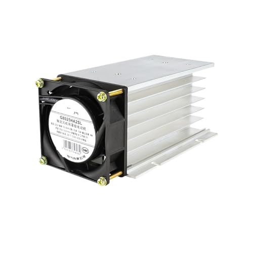 Dreiphasiger Halbleiter-Relais-Heizkörper, SSR-Festkörper-Heizkörper, 10–120 A, geeignet for Aluminium-Heizkörper(Three phase radiator 120A - 80X25) von EIVVCIAO