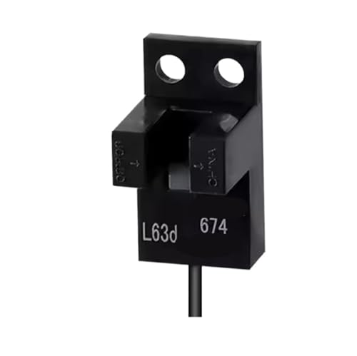 Erfassungsabstand des Lichtschrankenschalters: 5 mm, dreiadriger Ausgang, optischer Durchgangsstrahlsensor(SX674P-WR) von EIVVCIAO