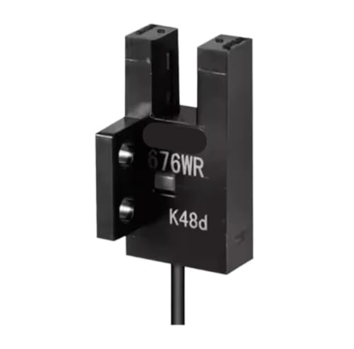 Erfassungsabstand des Lichtschrankenschalters: 5 mm, dreiadriger Ausgang, optischer Durchgangsstrahlsensor(SX676-WR) von EIVVCIAO