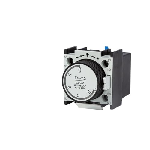F5 Luftverzögerungskopf F5-T0 T2 Einschaltverzögerung D0 D2 Schütz CJX2 Ausschalten LA2 30S(F5 -T4 power on delay 10S- 180S) von EIVVCIAO