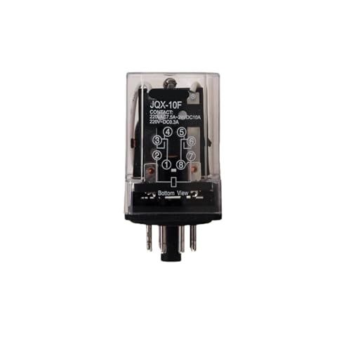 Hochleistungs-Zwischenrelais JQX-10F 2Z acht runde Füße AC220VDC24V AC110V(JQX -10F 2Z AC220V) von EIVVCIAO