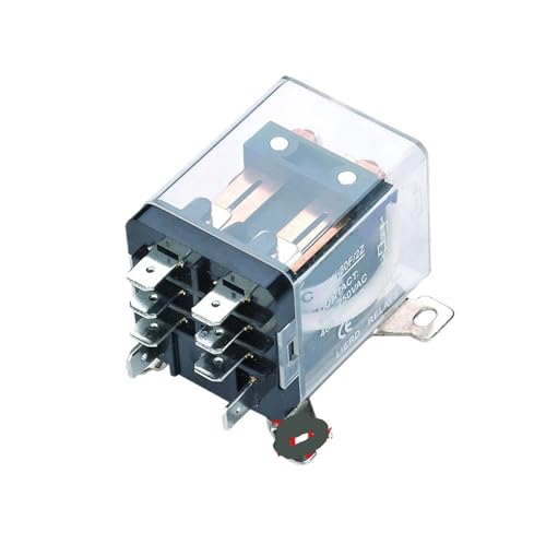 JQX-30F/2Z Hochstrom 30A Hochleistungs-12V-Relais 24V 220V LJQX-40F-2Z 40A(AC220V,2 open 2 closed 8 pins 40A) von EIVVCIAO