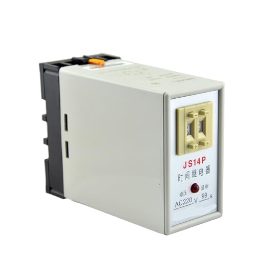 JS14P Zeitrelais 220 V Einschaltverzögerungsregler Zeitregler 99S(JS14P0.1S -999H AC/DC24V) von EIVVCIAO