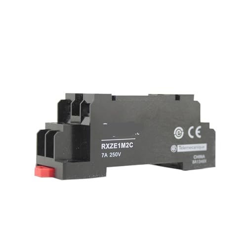 Kleines Zwischenrelais RXM2LB2BD, steckbar, 8-polig, zwei offene und zwei geschlossene 2 Kontaktpaare 5A 24V(RXZE1M2C two open 7A 8 pin base) von EIVVCIAO