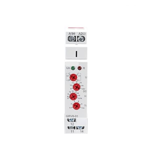 Spannungsüberwachungsrelais DC-Überspannungs- und Unterspannungsschutz GRV8-0102 einzeln 220 V DC24(GRV8-01/D12V) von EIVVCIAO