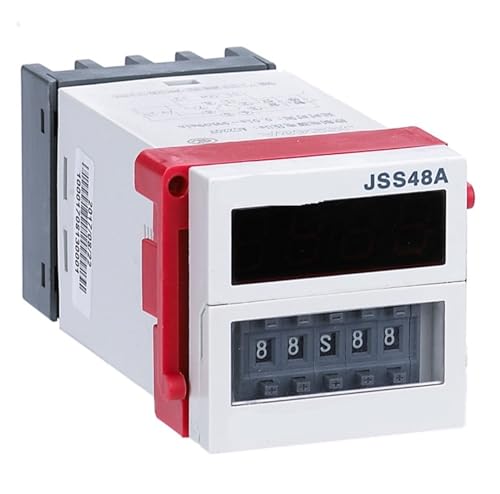 Zeitrelais JSS48A-S Zyklustyp 0,1S-99H Digitalanzeige DH48S-S AC220V(JSS48A- S 0.1S- 99H AC380V base) von EIVVCIAO