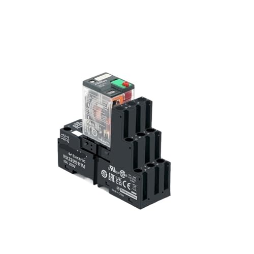Zwischenrelais RXM2LB2BD mit Sockel JD 2P7 DC-Steuerung DC24V12VAC220V(RXM3AB2P7 10A AC230V 11 feet 3 open) von EIVVCIAO