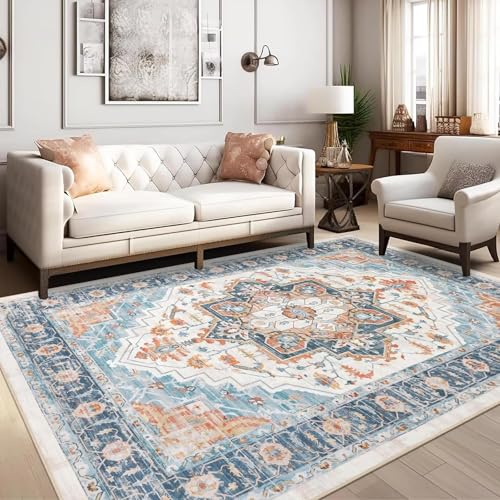 EIWAXU Teppich im böhmischen Stil für Wohnzimmer, große Fläche, Teppich, Sofa, Schlafzimmer, Bodenmatte, Büroteppich, leicht zu reinigen, wasserdicht, Bodenmatte 50X80cm/20x31in EIWAXU Teppich im böhmischen Stil für Wohnzimmer, große Fläche, Teppich, Sofa, Schlafzimmer, Bodenmatte, Büroteppich, leicht zu reinigen, wasserdicht, Bodenmatte 50X80cm/20x31in von EIWAXU