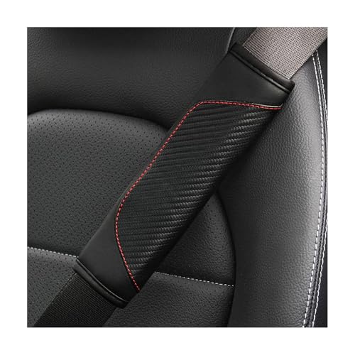 EIWXEFQT 2 STÜCK Auto Sicherheitsgurt Schulterpolster, für Nissan Qashqai 2007-2013 Auto-Komfort-Reisekissen Sicherheitsgurt Weiche Komfort Sitzgurt,B von EIWXEFQT