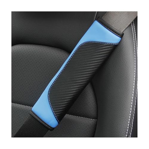 EIWXEFQT 2 STÜCK Auto Sicherheitsgurt Schulterpolster, für Nissan Qashqai 2007-2013 Auto-Komfort-Reisekissen Sicherheitsgurt Weiche Komfort Sitzgurt,D von EIWXEFQT