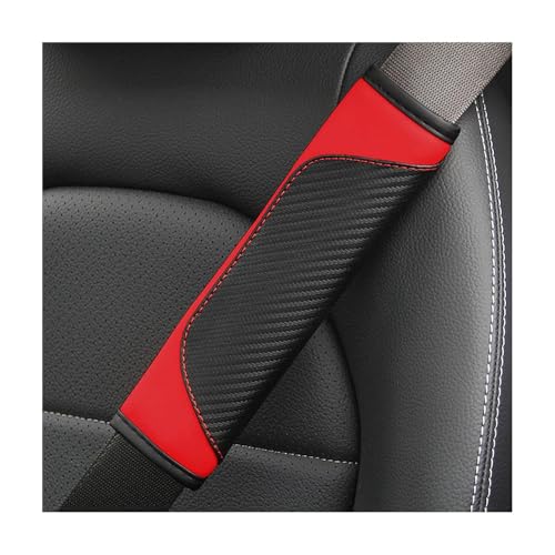 EIWXEFQT 2 STÜCK Auto Sicherheitsgurt Schulterpolster, für Renault Kangoo 2 X61 2007-2021 Auto-Komfort-Reisekissen Sicherheitsgurt Weiche Komfort Sitzgurt,A von EIWXEFQT