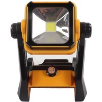 18V Lithium-Batterie-LED-Leuchte mit einstellbarer Helligkeit, Flutlicht, tragbare Arbeitslampe, Schreibtischleuchte, Arbeitslampe mit Ständer. von EJ.LIFE