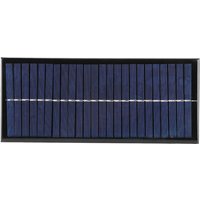 2,5 W 12 V polykristallines Silizium-Solarpanel-Kleber Solarzellen-Batterieladegerät Mini Small Solarpanel-Modul 213 x 92 mm (8,4 x 3,6 Zoll) von EJ.LIFE