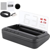 3-Zoll-Multifunktions-Head-Up-Display (HUD) mit Geschwindigkeits-, Wassertemperatur- und Spannungsanzeige sowie OBD-Projektor. von EJ.LIFE