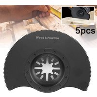 Ej.life - 5 stücke Kreissägeblätter Universal Oszillierende Multi Werkzeug Zubehör Set für Kunststoff Holz Weichmetall Reparatur Schneiden von EJ.LIFE