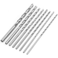 Ej.Life 8 Stück extra lange Holzbohrer, 4-10 mm Hochgeschwindigkeitsstahl extra langer Spiralbohrer für Holz Ej.Life 8 Stück extra lange Holzbohrer, 4-10 mm Hochgeschwindigkeitsstahl extra langer Spiralbohrer für Holz von ROSVOLA
