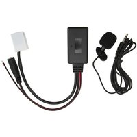 Ej.Life Bluetooth Audio Kabel, 12Pin Autoradio RD4 Bluetooth Musik Aux Audio Kabel Adapter Ersatz für Citroen C2 C3 C4 C5 C6 C8(Mit Mikrofon) von EJ.LIFE