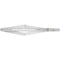 Sjlerst - Ej.Life Goniometer-Messgerät, Eckwinkelfinder, 4-fach-Goniometer-Lineal, Multifunktionaler Diagonaler Deckenprofiler für Holzbearbeitung, von SJLERST
