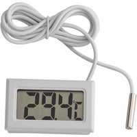 Ej.life - LCD-Digital-Thermometer, Mini-Temperaturmessgerät Sonde Sensor Digital LCD-Thermometer von EJ.LIFE