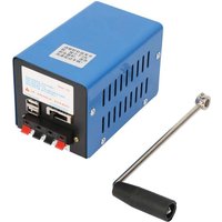 Manueller Stromerzeuger Tragbarer Hochleistungs Handkurbel Ladegenerator usb Notladedynamotor für Camping im Freien Überleben Stromerzeuger - Ej.life von EJ.LIFE