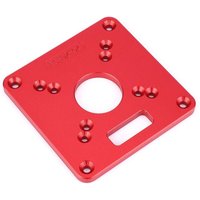 Ej.Life Router Table Insert Plate, Router Insert Plate Router Table Insert Plate Aluminum Alloy 6061 Anodic Oxidation Engraving Router Table Plate von EJ.LIFE