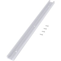 Ej.life - t- Schiene, 1 Stück 400mm Aluminiumlegierung t- T-Slot mit 4 Stück Selbstklebende Schrauben für Holzbearbeitung, Gehrungssägen, Werkbänke, von EJ.LIFE