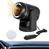Ej.life - 24 v 260 w Auto-Heizlüfter, 2-in-1-Autoheizung, Entfroster mit Anti-Rutsch-Matte, tragbarer Auto-Defroster, schnelles Aufheizen von EJ.LIFE