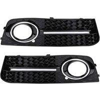 Ej.life - Professionelles Autopart Ispchen Nebelscheinwerfer Gitter A4 B8 Chrome Glossy Nebelscheinwerfer Abdeckgitter Kühlergrill Chrome Glossy von EJ.LIFE
