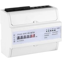 Ej.life - ac 220V 20 (80) a Multifunktions Digital Stromzähler hutschiene, XTM1250S-U Digitales 3 Phasen 4 Draht KWh Meter din Schienen 6 Stelliges von EJ.LIFE