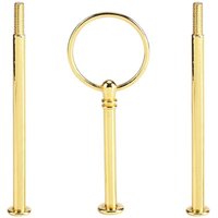 Etageren Stangen Set Metallstangen Mittellochausstech Crown/Runde Motive 2 bis 3 Etage Etagenplatte mit Glasboher zum Lochen für Hochzeitstorte Etageren Stangen Set Metallstangen Mittellochausstech Crown/Runde Motive 2 bis 3 Etage Etagenplatte mit Glasboher zum Lochen für Hochzeitstorte von EJ.LIFE