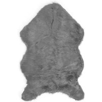 Kunstfellteppich aus Schaffell, weicher Teppich für Schlafzimmer, Sofa, Boden, Wohnzimmerdekoration, grau. Kunstfellteppich aus Schaffell, weicher Teppich für Schlafzimmer, Sofa, Boden, Wohnzimmerdekoration, grau. von EJ.LIFE
