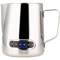 Milchaufschäumerbecher, 600-ml-Latte-Becher, Milchaufschäumer mit eingebautem Thermometer für Kaffee Milchaufschäumerbecher, 600-ml-Latte-Becher, Milchaufschäumer mit eingebautem Thermometer für Kaffee von EJ.LIFE
