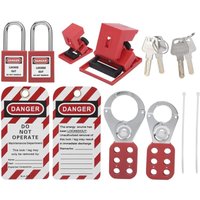 Ej.life - Ockout Tagout Kit, Electrical Lock Out Tag Out Kits Lockout Vorhängeschloss Vorhängeschloss, Elektrisches Lockout-Set mit von EJ.LIFE