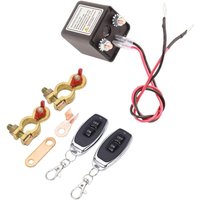 Ej.life - Remote Power Off Switch, Remote Battery Disconnect Switch 12V 250A Verbesserte Fernsteuerung Verhindert das Entladen der Batterie von EJ.LIFE