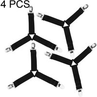 Set mit 4 verstellbaren Entenschnabelclips für Bettlakenhalter – Sicherer Halt für Bettlaken, kein Verrutschen oder Verheddern mehr – Ideal für von EJ.LIFE
