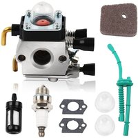 Ej.life - Vergasersatz für stihl FS55 FS55R FS55RC FS38 KM55 HL45 KM55R Luftfilter Kraftstofftreiber Kit Kerzensatz mehrweg verpackung socialme-eu von EJ.LIFE