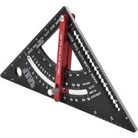 Verstellbares Dreiecklineal Holzbearbeitungs-Layout-Tool Bewegliche Aluminiumlegierung - Ej.life Verstellbares Dreiecklineal Holzbearbeitungs-Layout-Tool Bewegliche Aluminiumlegierung - Ej.life von EJ.LIFE