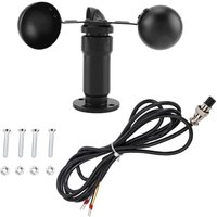 Windsensor, Windgeschwindigkeitssensor aus Aluminiumlegierung 4-20mA Windgeschwindigkeitsdetektor Windanemometer von EJ.LIFE