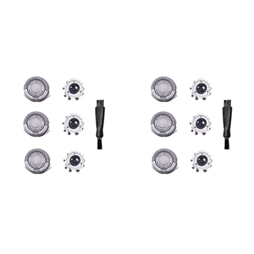 2 X SH50-Ersatzköpfe, Kompatibel Mit Philips, Kompatibel Mit Norelco, Ersatzklingen For Serie 5000, S5000, 5077, 5076, 5091, 5080, Rasierköpfe von EJBELVLLV