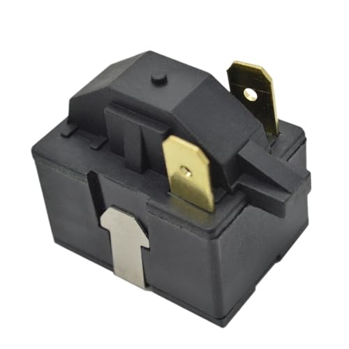 2-poliges PTC-Starterrelais For Kühlschrank, P6R8MC, Kompressor-Ersatzteil, Kompatibel Mit LG, Kompatibel Mit Kenmore, 6748C-0004D 6749C-0014E(12 Ohm) von EJBELVLLV