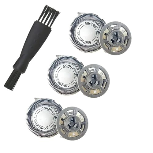 3-teilige Ersatzklingenköpfe For Rasierköpfe, Kompatibel Mit Philips, Serie S5000, SH50, S5070, S5079, S5080, S5082S, 5090, S5560, S5570, S5571, S5620 von EJBELVLLV