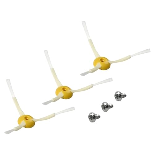 3-teilige Seitenbürstenteile, Kompatibel Mit Roomb, 500, 600, 700 Series Roboterstaubsauger-Zubehör, Haushaltsreinigungswerkzeug 3-teilige Seitenbürstenteile, Kompatibel Mit Roomb, 500, 600, 700 Series Roboterstaubsauger-Zubehör, Haushaltsreinigungswerkzeug von EJBELVLLV