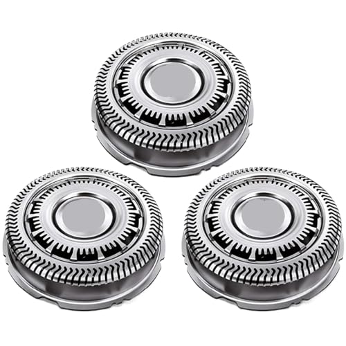 3-teiliger Ersatz-Rasierkopf, Kompatibel Mit Philips, Kompatibel Mit Norelco, 9000 Series S9031 S9721 S9321 S8950 S9000 S9311 S9321 S9511 S9531 von EJBELVLLV