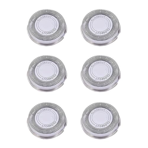 6er-Pack SH30-Ersatzköpfe, Kompatibel Mit Philips, Kompatibel Mit Norelco, Shaver Series 3000, 2000, 1000 Und S738 von EJBELVLLV