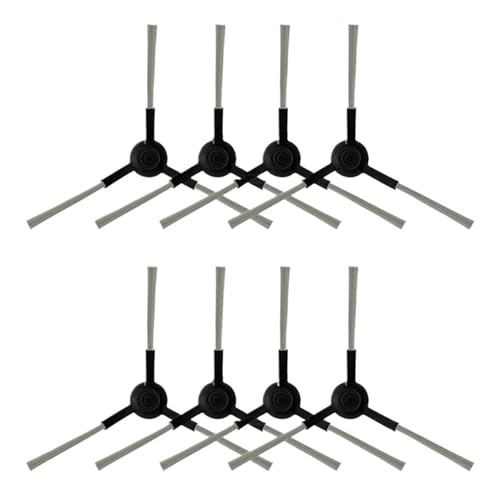 8 X Ersatz-Seitenbürsten, Kompatibel Mit Tefal, Kompatibel Mit Rowenta, X-PLORER SERIE 130 AI, Eckbürsten, Zubehör For Roboterstaubsauger 8 X Ersatz-Seitenbürsten, Kompatibel Mit Tefal, Kompatibel Mit Rowenta, X-PLORER SERIE 130 AI, Eckbürsten, Zubehör For Roboterstaubsauger von EJBELVLLV